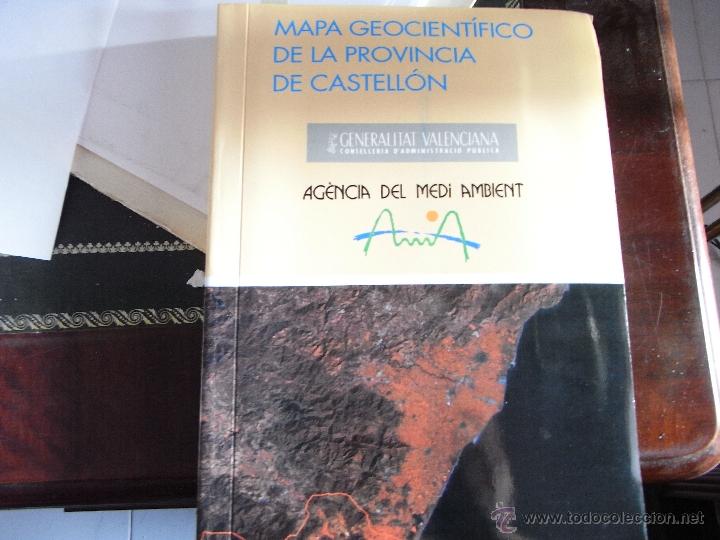 Libros de segunda mano: Mapa geocient&iacute;fico de la provincia de Castell&oacute;n. - Foto 1