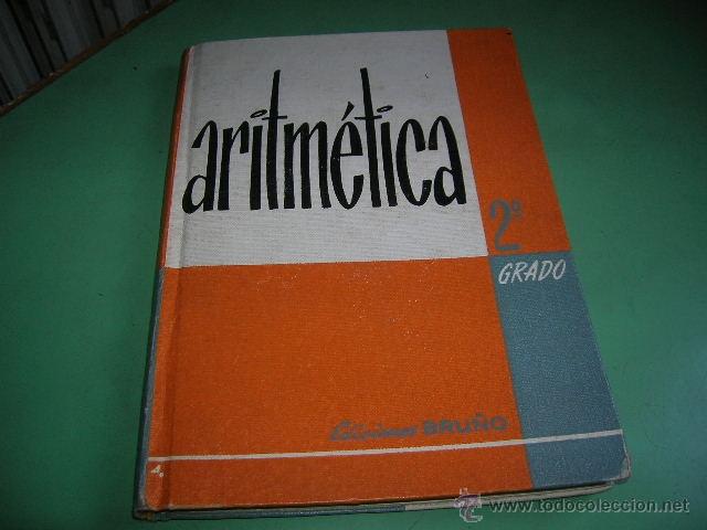 Libros de segunda mano de ciencias: Libro Aritm&eacute;tica 2&ordm; grado,ediciones Bru&ntilde;o - Foto 1