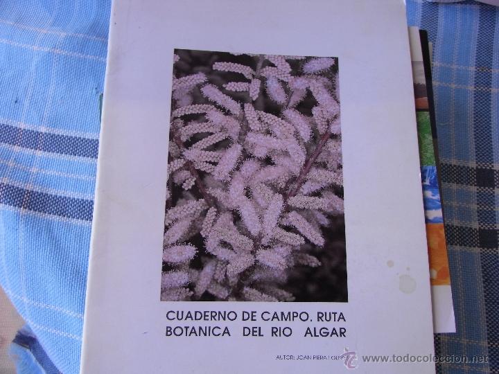 Libros de segunda mano: Cuaderno de Campo. Ruta bot&aacute;nica del r&iacute;o Algar. - Foto 1
