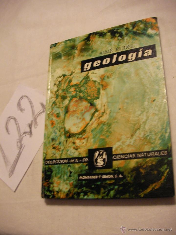 Libros de segunda mano: ANTIGUO LIBRO GEOLOGIA - AIME RUDEL - Foto 1