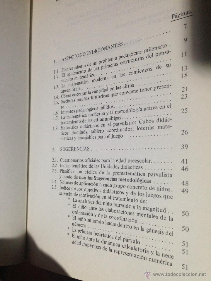 Libros de segunda mano de ciencias: CIFRAS - GUIA DIDACTICA MATEMATICA MODERNA - PREESCOLAR - ED. CEDE - Foto 2