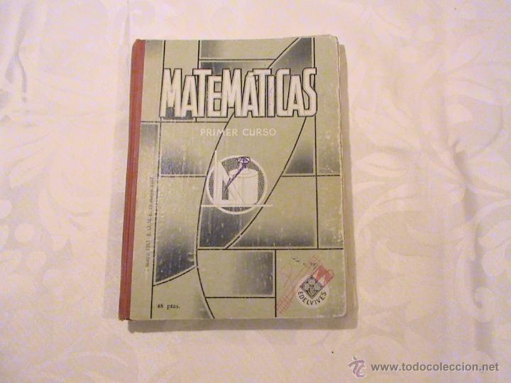 Libros de segunda mano de ciencias: Matem&aacute;ticas primer curso. - Foto 1