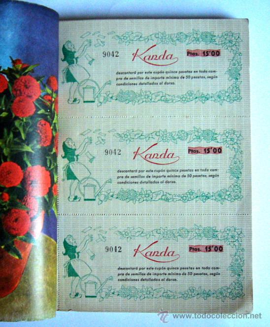 Libros de segunda mano: KANDA - SEMILLAS DE FLORES SELECTAS - LIBRO CATALOGO N&ordm; 3 -1950 - Foto 2