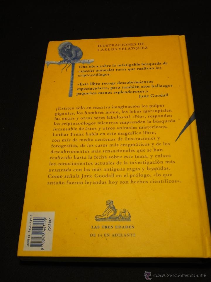 Libros de segunda mano: EL LIBRO DE LOS ANIMALES MISTERIOSOS.--FRENZ, LOTHAR - Foto 2