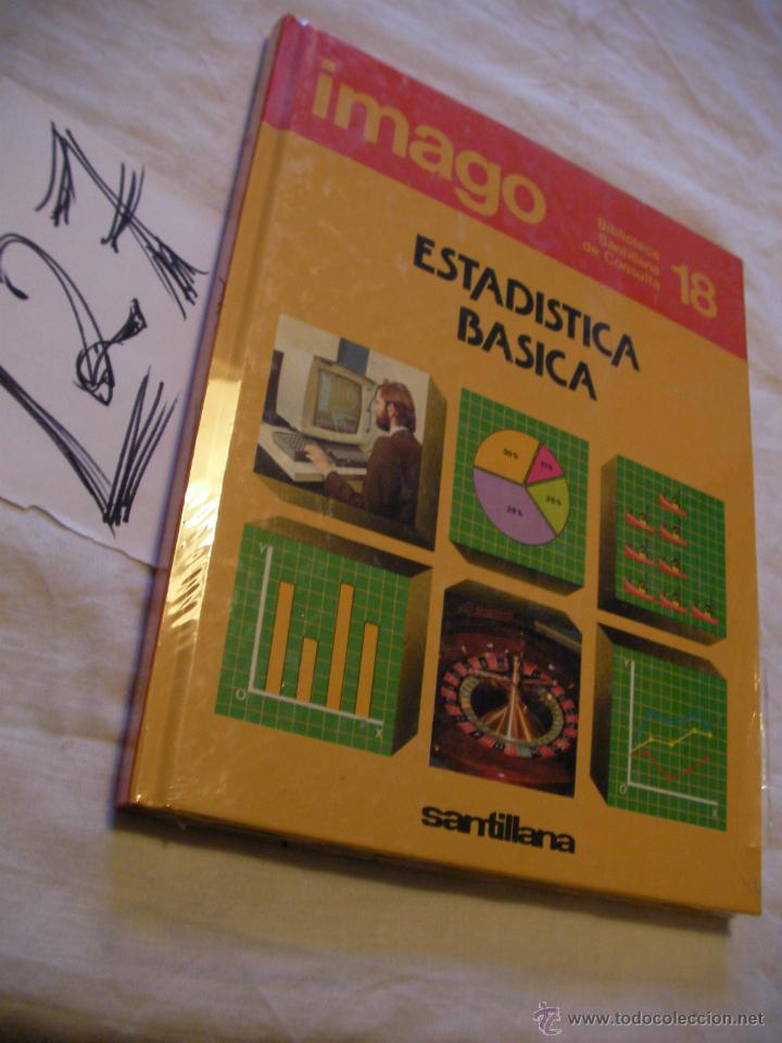 Libros de segunda mano de ciencias: BIBLIOTECA SANTILLANA DE CONSULTA - ESTADISTICA BASICA - Foto 1