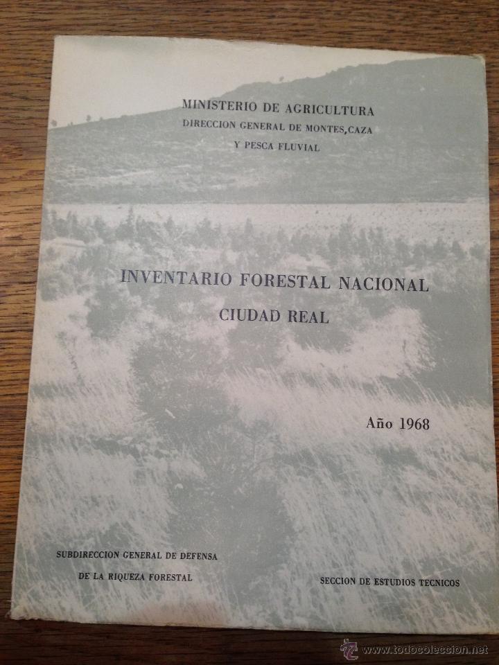 Libri di seconda mano: INVENTARIO FORESTAL NACIONAL CIUDAD REAL - A&Ntilde;O 1968