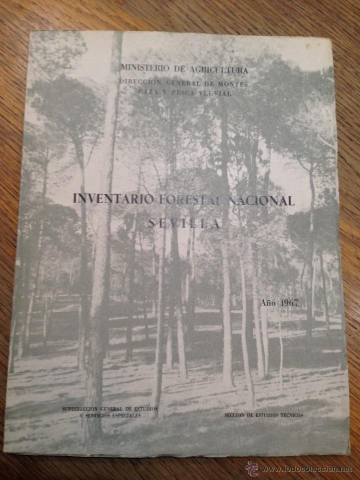 Libri di seconda mano: INVENTARIO FORESTAL NACIONAL SEVILLA - A&Ntilde;O 1967