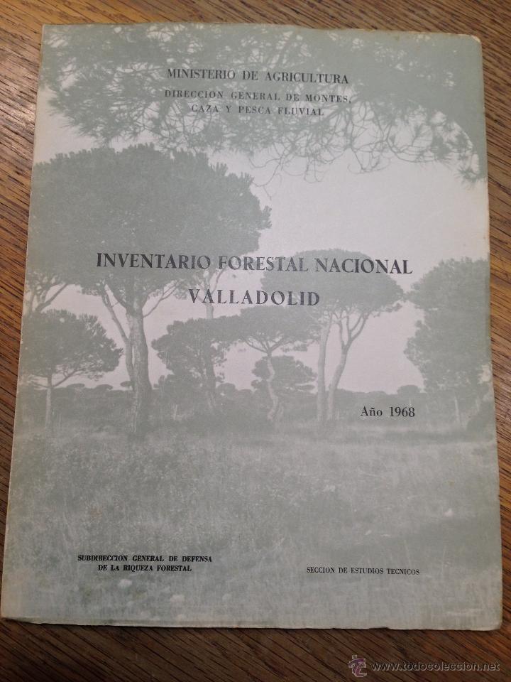Libri di seconda mano: INVENTARIO FORESTAL NACIONAL VALLADOLID - A&Ntilde;O 1968