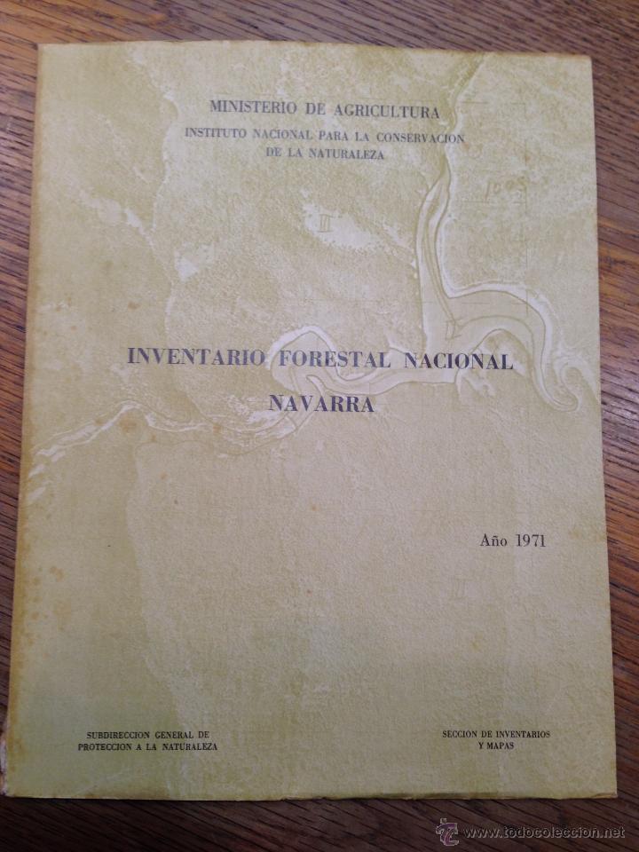 Libri di seconda mano: INVENTARIO FORESTAL NACIONAL NAVARRA - A&Ntilde;O 1971
