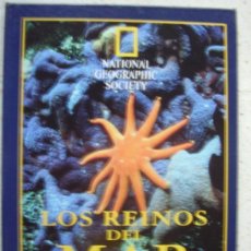 Libros de segunda mano: LOS REINOS DEL MAR, DE NATIONAL GEOGRAPHIC.. 150 PAGINAS. Lote 41481892
