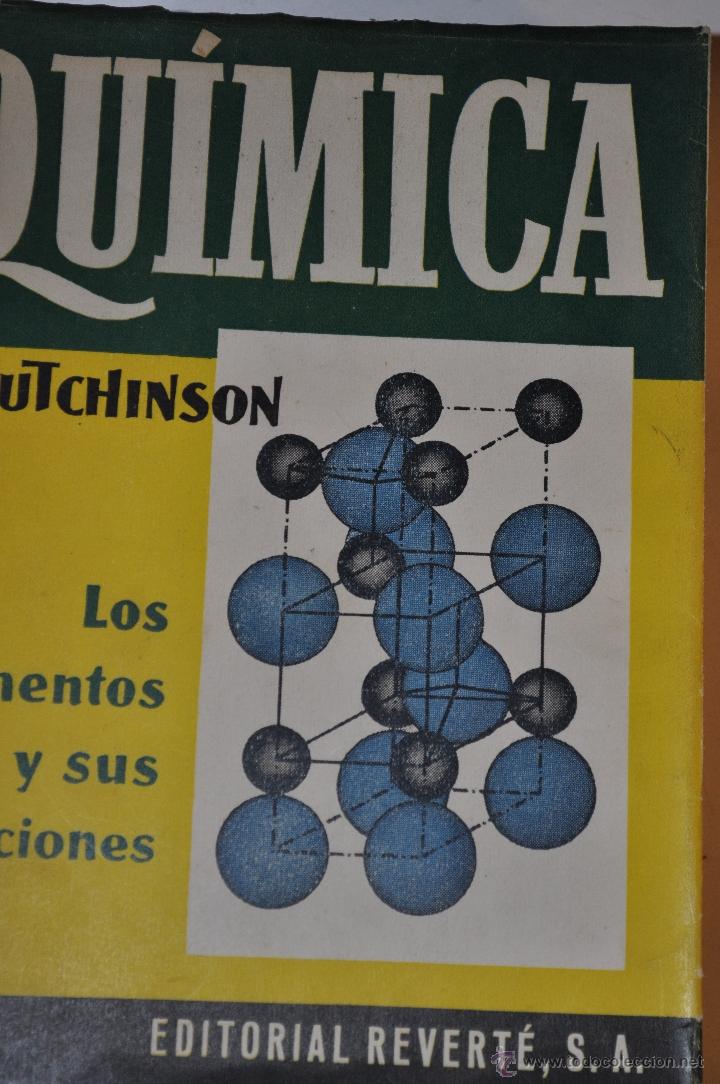 Libros de segunda mano de ciencias: Qu&iacute;mica: ERIC HUTCHINSON RM64697 - Foto 1