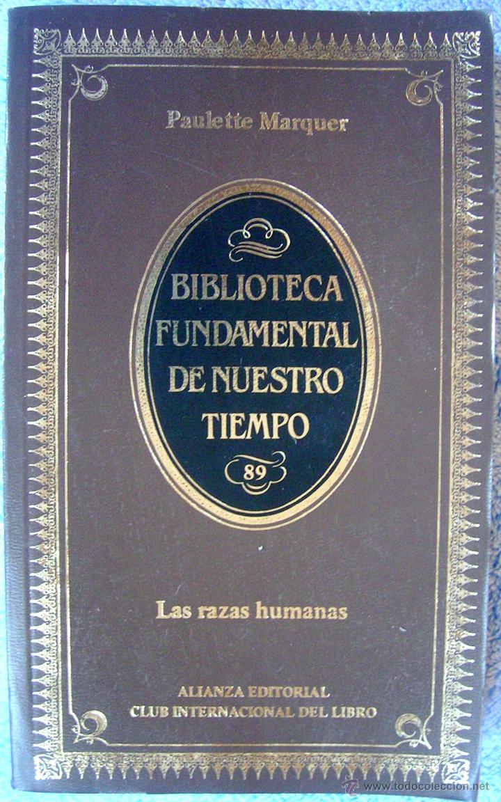 Libros de segunda mano: LAS RAZAS HUMANAS - PAULETTE MARQUER. CON ILUSTRACIONES. ALIANZA EDIT. EN 1985. - Foto 2