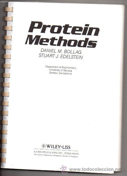 Libros de segunda mano de ciencias: PROTEIN METHODS. BOLLAG. EDELSTEIN. WILEY-LISS. 1992, - Foto 3