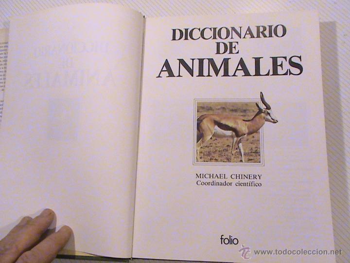Libros de segunda mano: Diccionario de animales - Foto 2