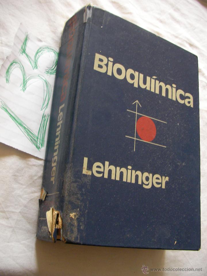 Libros de segunda mano de ciencias: GRAN TOMO DE LIBRO DE BIOQUIMICA - LEHNINGER - Foto 1