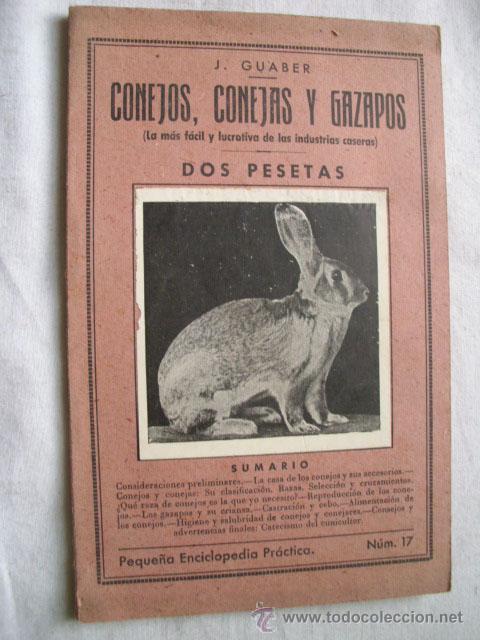 Libros de segunda mano: CONEJOS, CONEJAS Y GAZAPOS. GUABER, J. - Foto 1