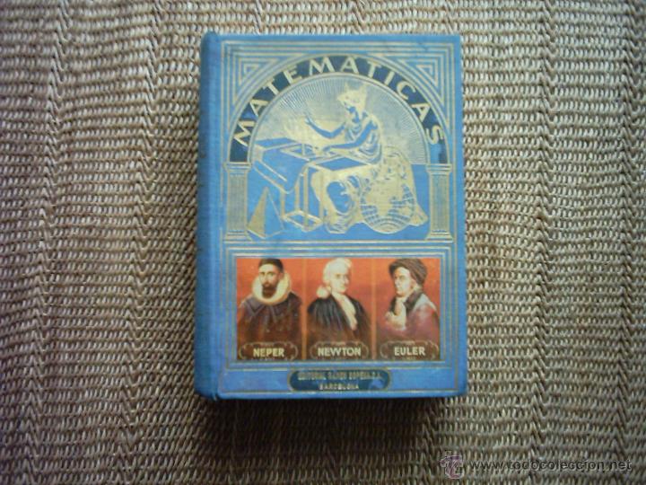 Libros de segunda mano de ciencias: LUIS POSTIGO. MATEM&Aacute;TICAS. 1957. PRIMERA EDICI&Oacute;N. - Foto 1