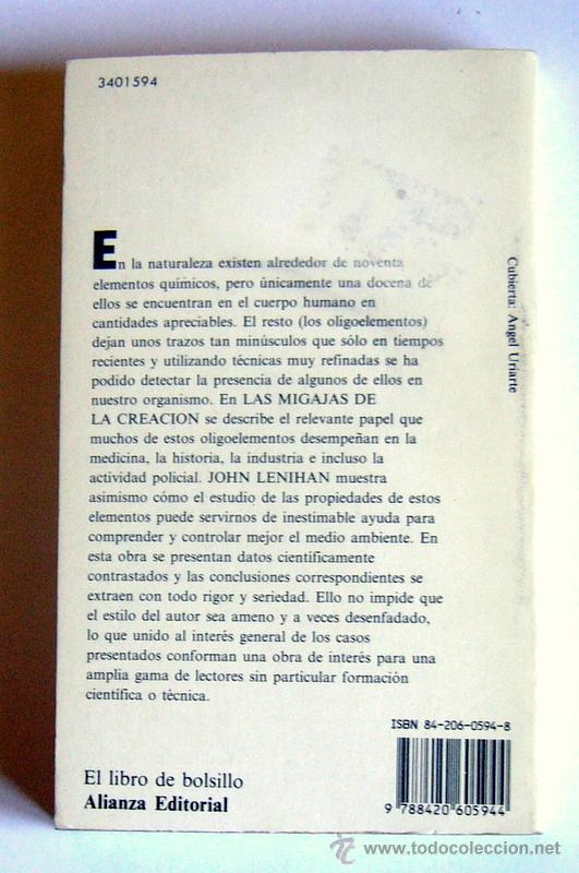 Libros de segunda mano de ciencias: LAS MIGAJAS DE LA CREACION - JOHN LENIHAN - Foto 2