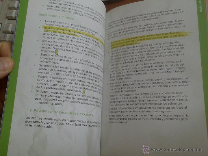 Libros de segunda mano: PIENSA Y ACTUA, GUIA DIDACTICA DE CONSUMO RESPONSABLE - Foto 3