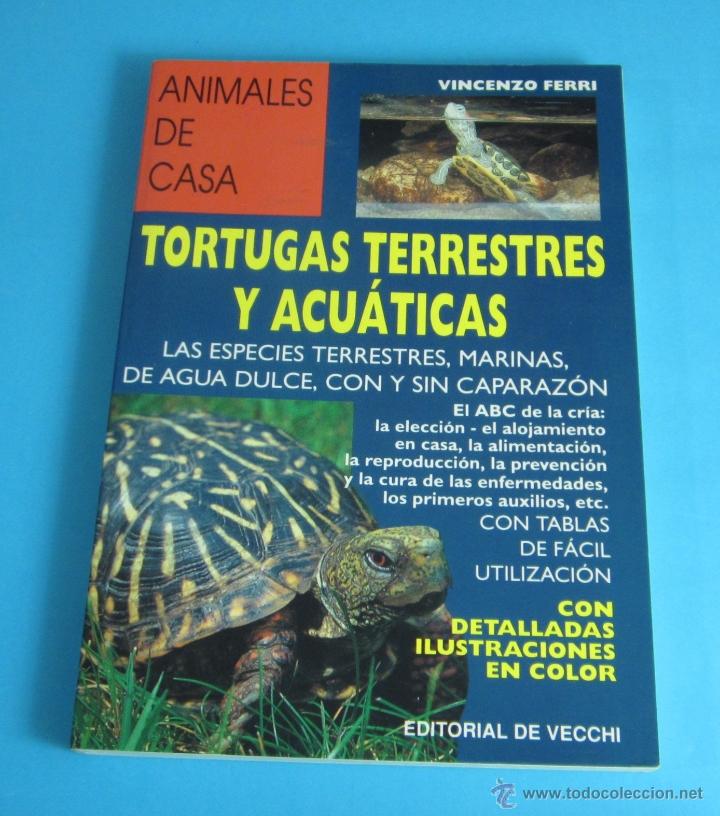 Libros de segunda mano: TORTUGAS TERRESTRES Y ACU&Aacute;TICAS. VICENZO FERRI - Foto 1