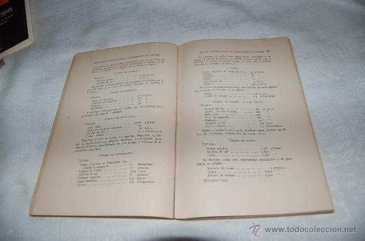 Libros de segunda mano de ciencias: MANUAL PRACTICO PARA LA FABRICACI&Oacute;N DE LICORES - Foto 4