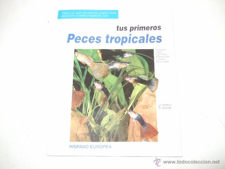 Libros de segunda mano: TUS PRIMEROS PECES TROPICALES. - Foto 1
