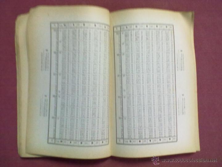Libros de segunda mano de ciencias: TABLAS DE LOS LOGARITMOS VULGARES 1962 - Foto 4