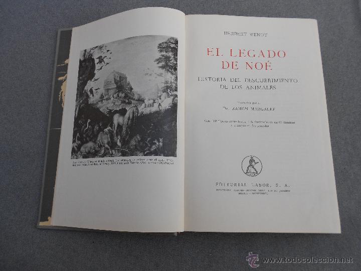 Libros de segunda mano: EL LEGADO DE NOE - Foto 1