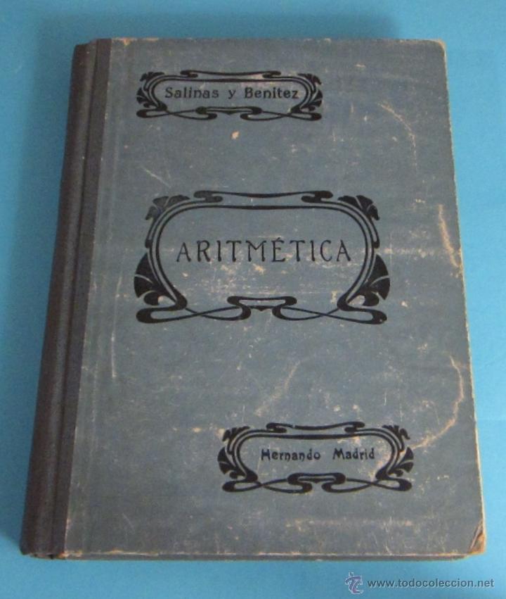 Libros de segunda mano de ciencias: ARITM&Eacute;TICA. IGNACIO SALINAS Y MANUEL BEN&Iacute;TEZ - Foto 1