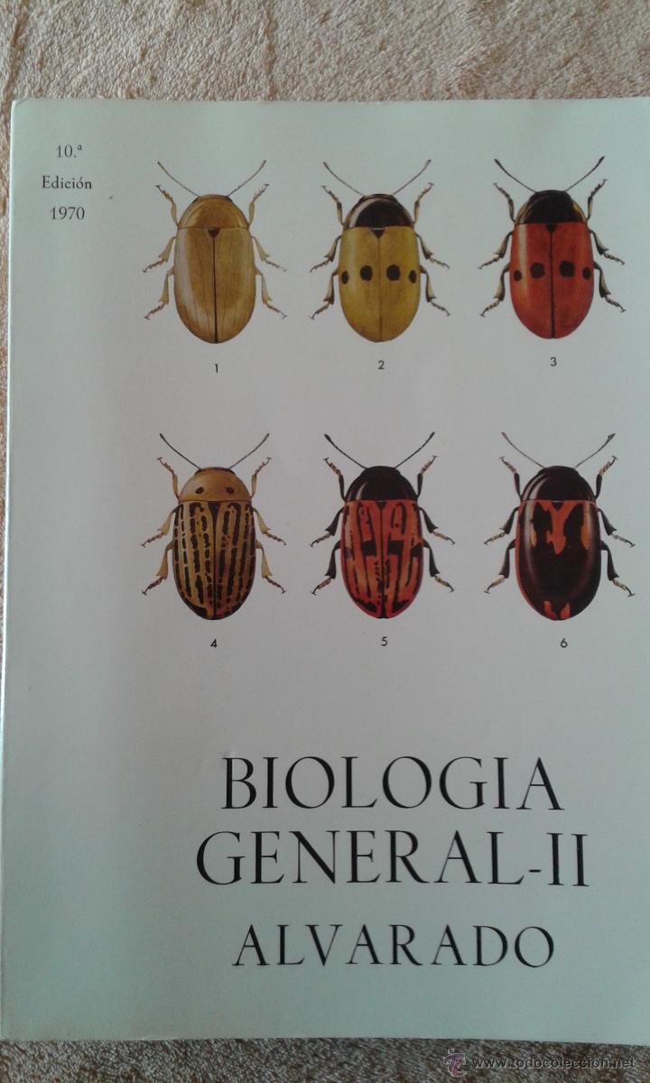 Libros de segunda mano: BIOLOGIA GENERAL II ALVARADO - Foto 1