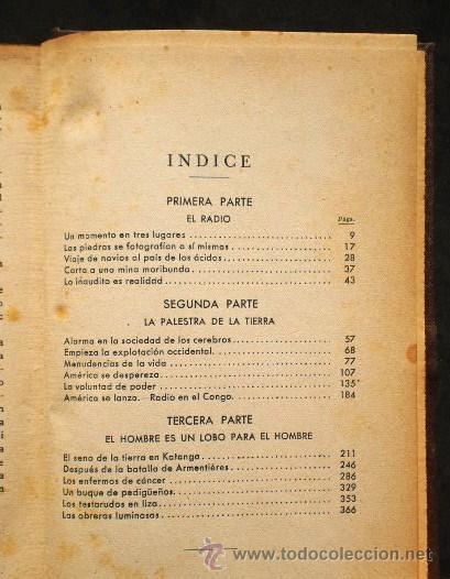 Libros de segunda mano de ciencias: Rodolfo Brunngraber: Radium, Hymsa, 1943 - Foto 7