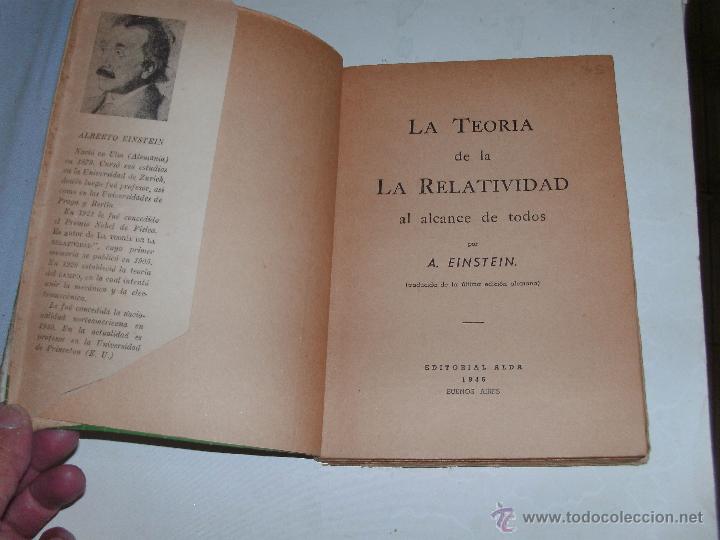 Libros de segunda mano de ciencias: ALBERT EINSTEIN - Foto 2