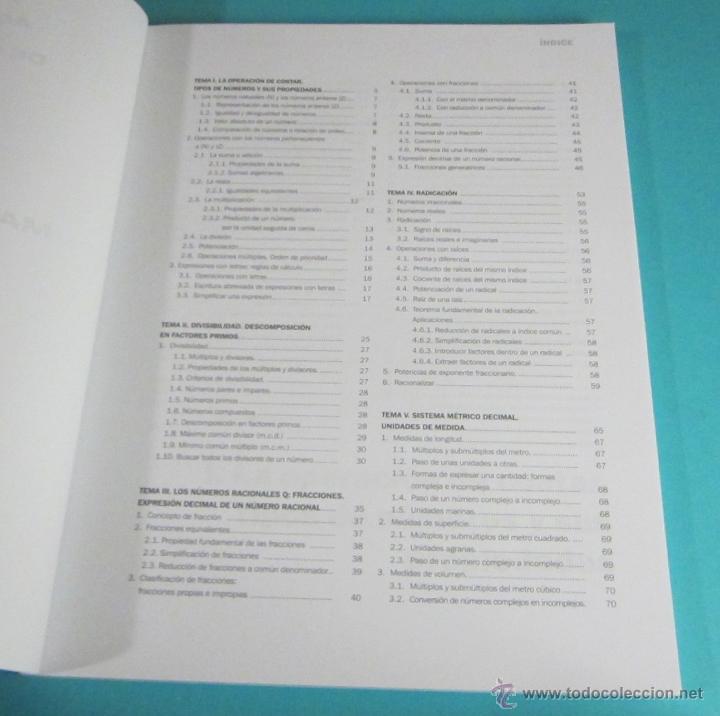 Libros de segunda mano de ciencias: MATEM&Aacute;TICAS BASE I. CURSO DE ACCESO A CICLOS FORMATIVOS DE GRADO SUPERIOR - Foto 2