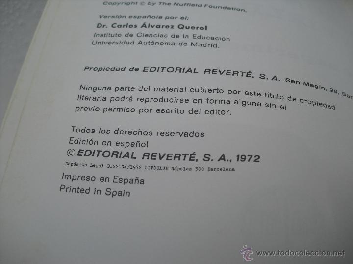 Libros de segunda mano de ciencias: F&iacute;sica B&aacute;sica Nuffield. Guia de Experimentos I. Edit. Reverte 1972 - Foto 8