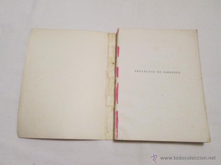 Libros de segunda mano: PROYECTOS DE JARDINES - NOEL CLARASO - 1953 - Foto 3