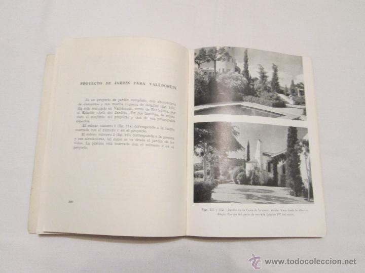 Libros de segunda mano: PROYECTOS DE JARDINES - NOEL CLARASO - 1953 - Foto 6