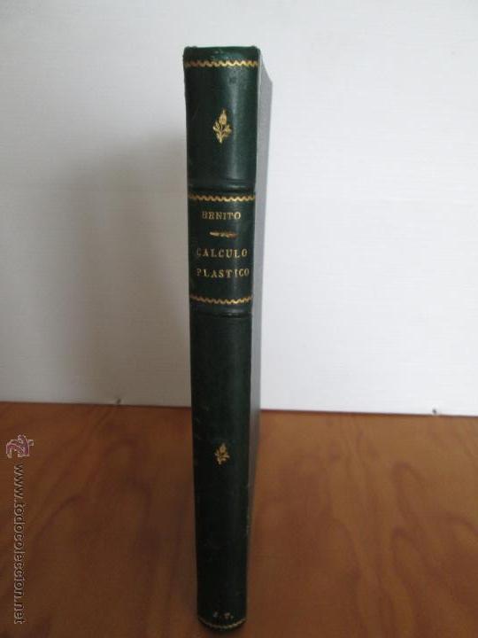 Libros de segunda mano de ciencias: NOCIONES DE CALCULO PLASTICO. CARLOS BENITO. - Foto 2