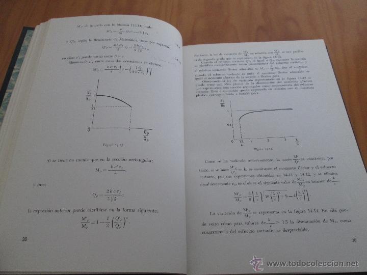 Libros de segunda mano de ciencias: NOCIONES DE CALCULO PLASTICO. CARLOS BENITO. - Foto 11