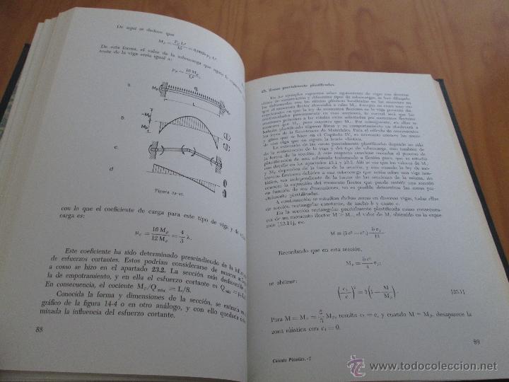 Libros de segunda mano de ciencias: NOCIONES DE CALCULO PLASTICO. CARLOS BENITO. - Foto 13