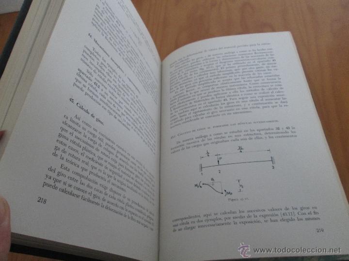 Libros de segunda mano de ciencias: NOCIONES DE CALCULO PLASTICO. CARLOS BENITO. - Foto 17