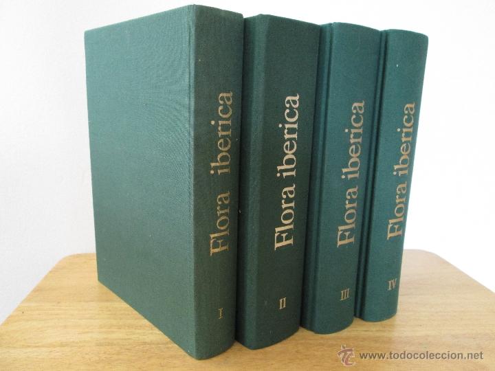 Libros de segunda mano: FLORA IBERICA. 4 TOMOS. E.D. REAL JARDIN BOTANICO. - Foto 1
