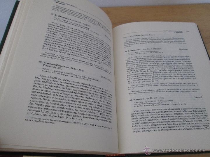 Libros de segunda mano: FLORA IBERICA. 4 TOMOS. E.D. REAL JARDIN BOTANICO. - Foto 18