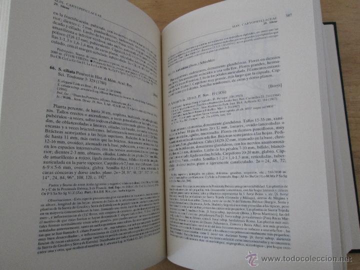 Libros de segunda mano: FLORA IBERICA. 4 TOMOS. E.D. REAL JARDIN BOTANICO. - Foto 33