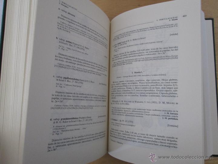 Libros de segunda mano: FLORA IBERICA. 4 TOMOS. E.D. REAL JARDIN BOTANICO. - Foto 34