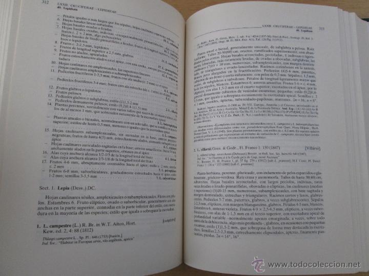 Libros de segunda mano: FLORA IBERICA. 4 TOMOS. E.D. REAL JARDIN BOTANICO. - Foto 68