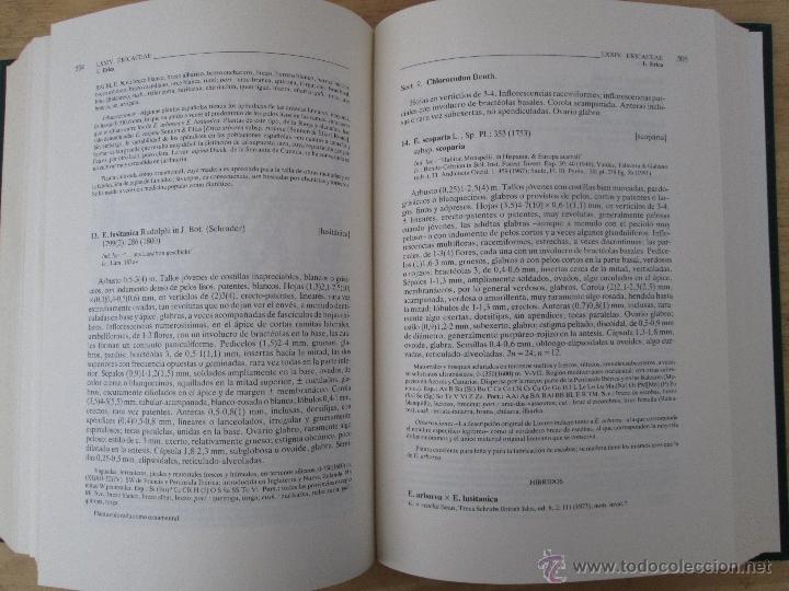 Libros de segunda mano: FLORA IBERICA. 4 TOMOS. E.D. REAL JARDIN BOTANICO. - Foto 73