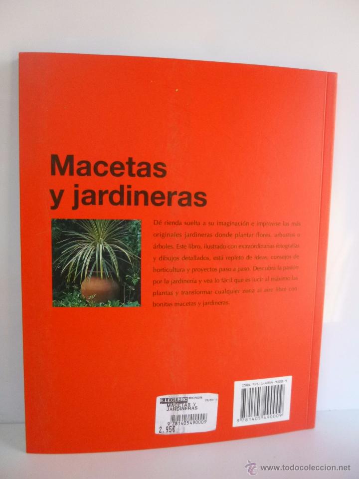 Libros de segunda mano: MACETAS Y JARDINERAS, PARRAGON BOOKS 2007 OFRT - Foto 2