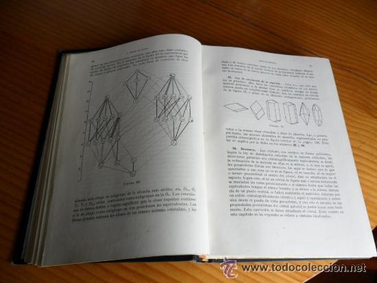 Libros de segunda mano de ciencias: CRISTALOGRAF&Iacute;A - I. ROSO DE LUNA - 1955. 529 PAG. - Foto 4