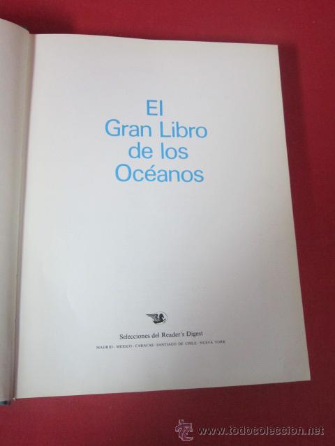 Libros de segunda mano: El gran libro de los Oc&eacute;anos. 1971. - Foto 2