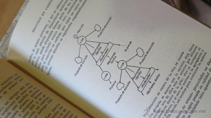 Libros de segunda mano de ciencias: RARO ! 1948.- DESINTEGRACION ATOMICA Y NUEVOS ELEMENTOS ARTIFICIALES. OTTO HAHN - Foto 5